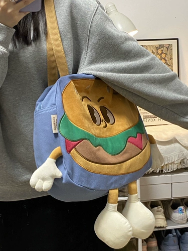 Мультяшный вместительный и большой шоппер, милая сумка на одно плечо