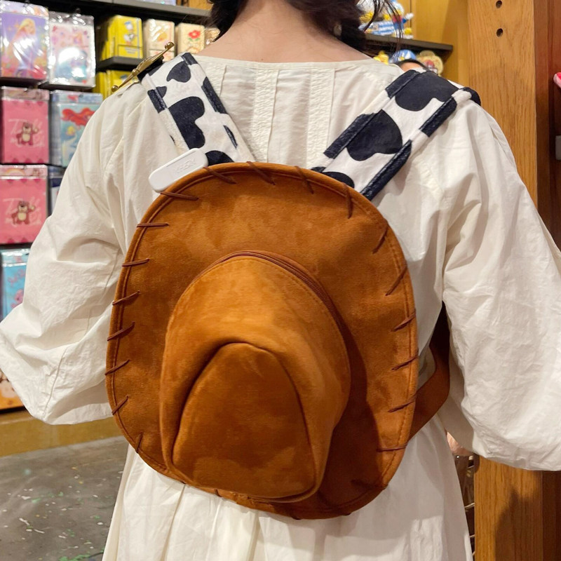 可爱卡通帽子双肩包胡迪同款包卡通创意小背包学生书包生日礼物