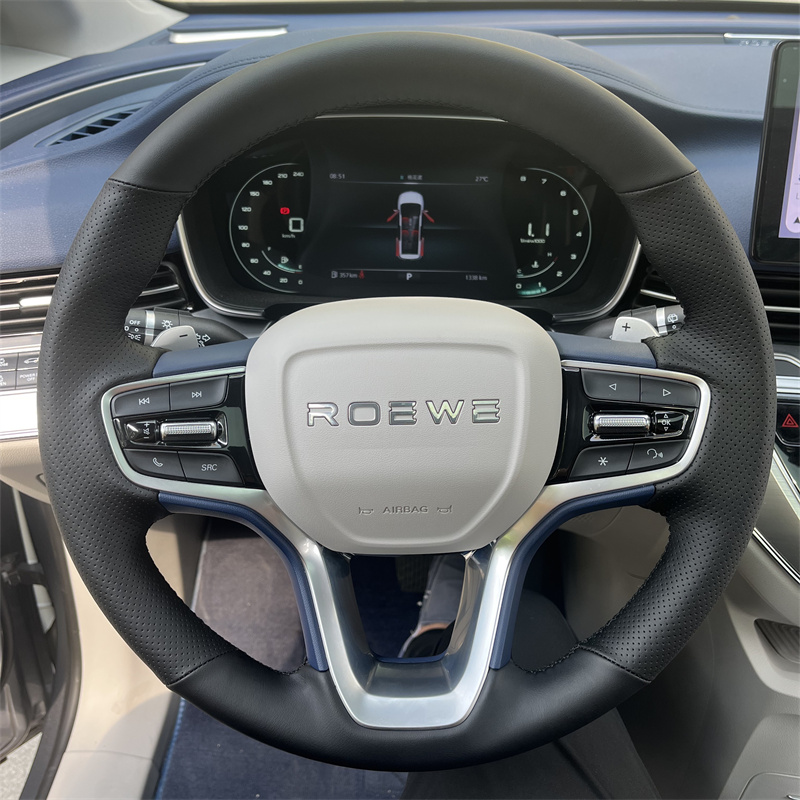 荣威RX5plus手缝方向盘套