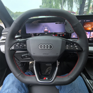 奥迪A5L方向盘套奥迪Q6 Q5L A4L专用手缝全包把套 2026款