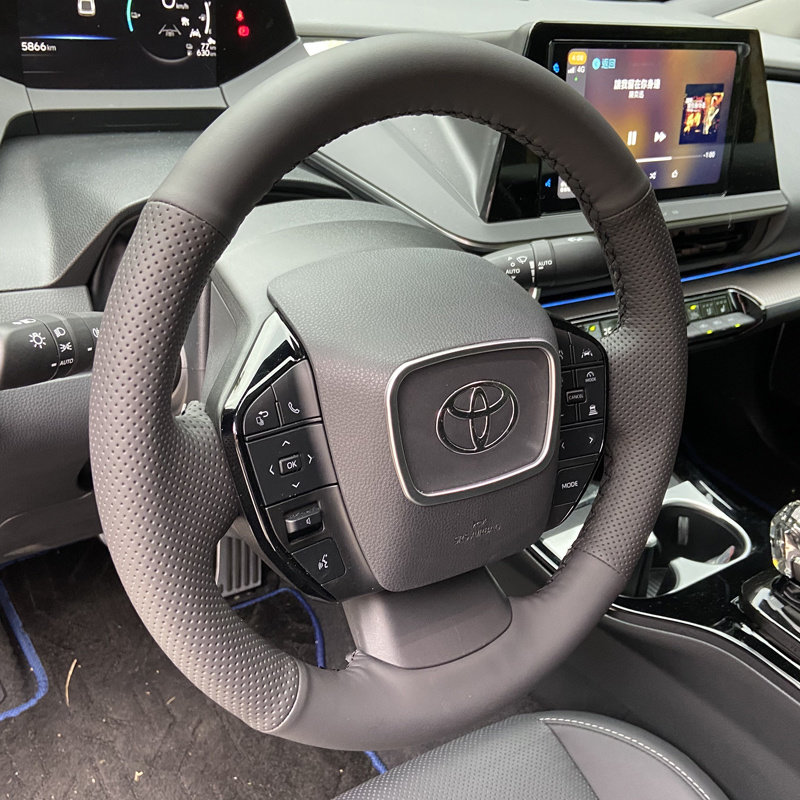 丰田BZ4X专车专用手缝方向盘套
