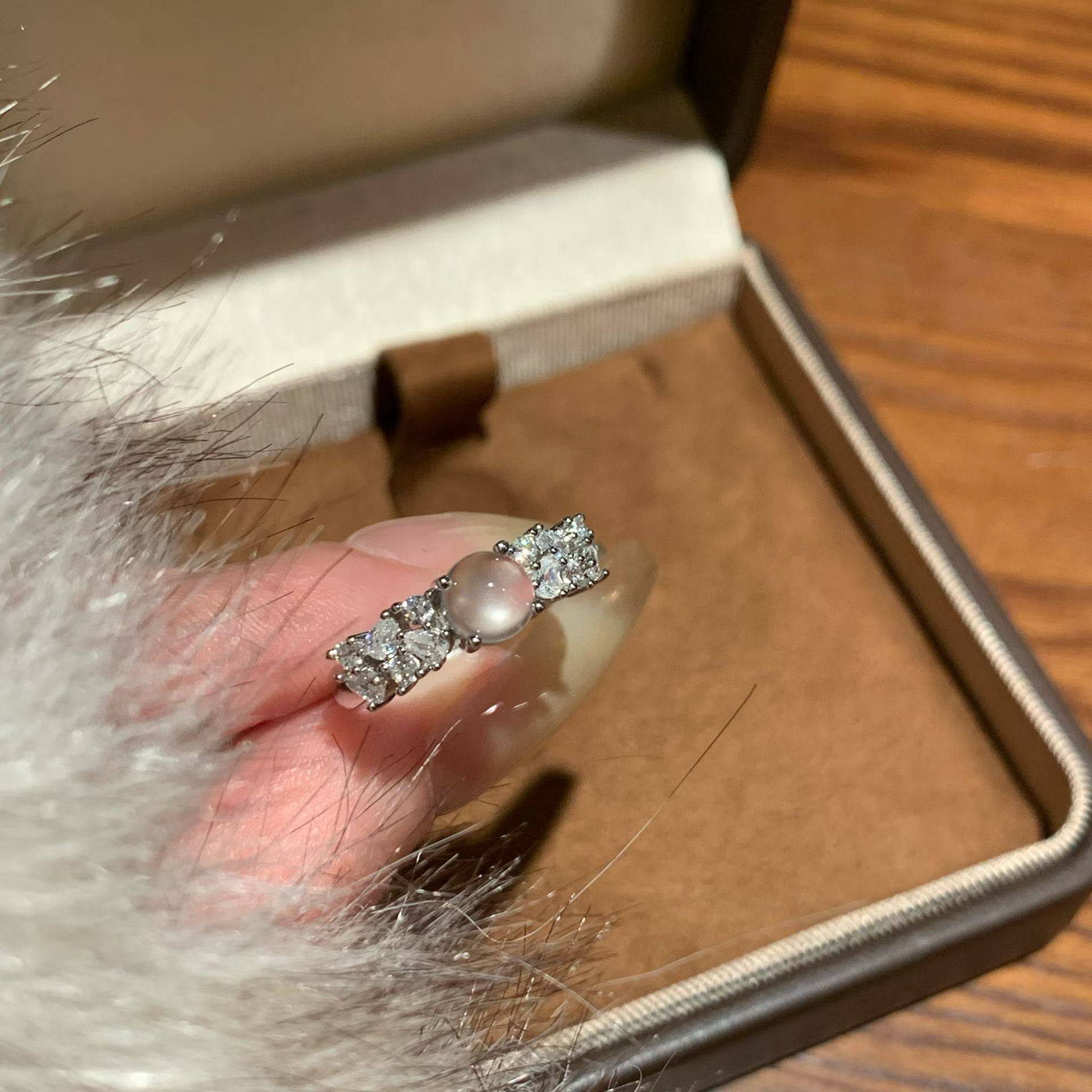 「小冰蛋」冰透天然水沫玉戒指女款s925银轻奢小众高级感送礼闺蜜,饰品/流行首饰/时尚饰品新,戒指/指环,淘宝优惠券,粉丝福利购,淘宝优惠卷