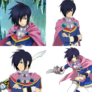 帝王动漫Cosplay 里昂 宿命传说 罪纹传说 leon  假发cos定制