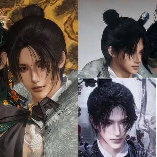 帝王动漫 燕云十六声 天泉 醉花阴门派校服 cos假发定制 造型