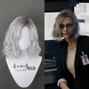 resident evil 生化危机9 安魂曲 格蕾丝 阿什克罗夫特 cos假发
