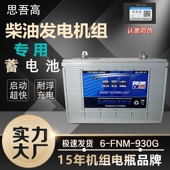 FNM 潍柴上柴重康发电机组专用蓄电池12V 200AH电瓶型号6 930G