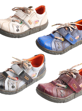 TMA EYES低帮不加绒春秋pu皮革休闲复古单鞋防滑平底鞋女皮鞋