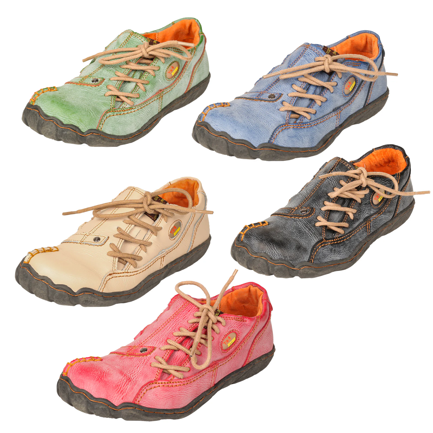 tmaeyes复古平底圆头复古