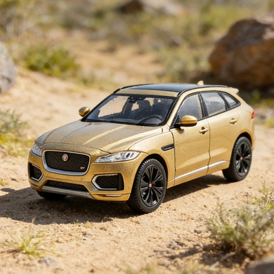 【特价清仓】威利1/24捷豹 F-Pace 越野车模型仿真合金车收藏摆件