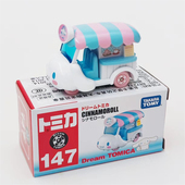TOMICA 多美卡合金小汽车联名款 147号三丽鸥玉桂狗咖啡贩卖车玩具