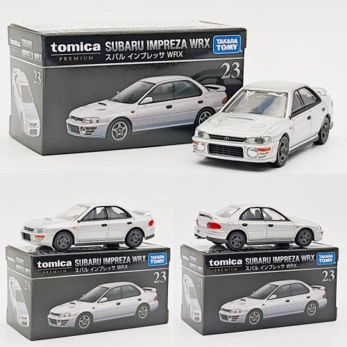 TOMICA/多美卡合金小汽车黑盒TP23斯巴鲁翼豹模型收藏车模摆件
