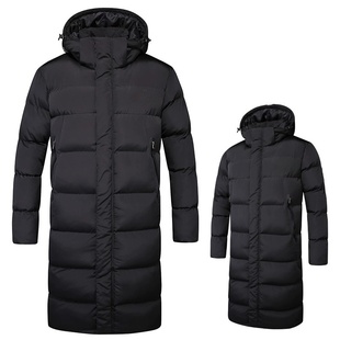 冬季中长款过膝棉服运动体院校冬训大衣保暖棉大衣加绒加厚男女款