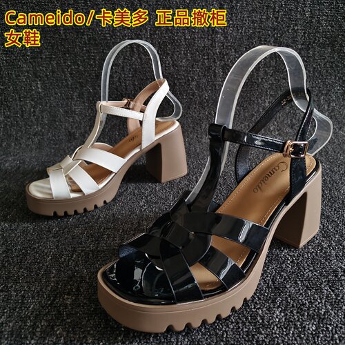 Cameido/卡美多品牌复古凉鞋厚底