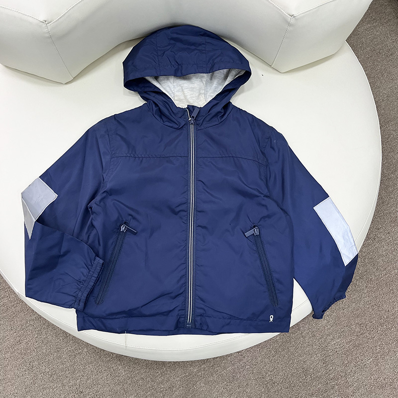 断码处理110-120男童春秋款连帽外套防风衣男孩拉链衫