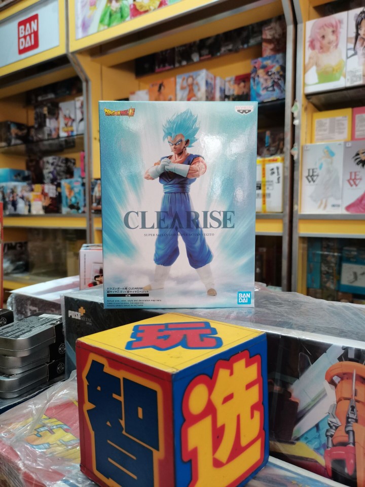 万代眼镜厂龙珠超ClEARISE超蓝贝吉特悟空贝吉塔景品手办正版