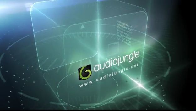 大气透明立方体三维空间感LOGO标志展示活动标题开场AE模板