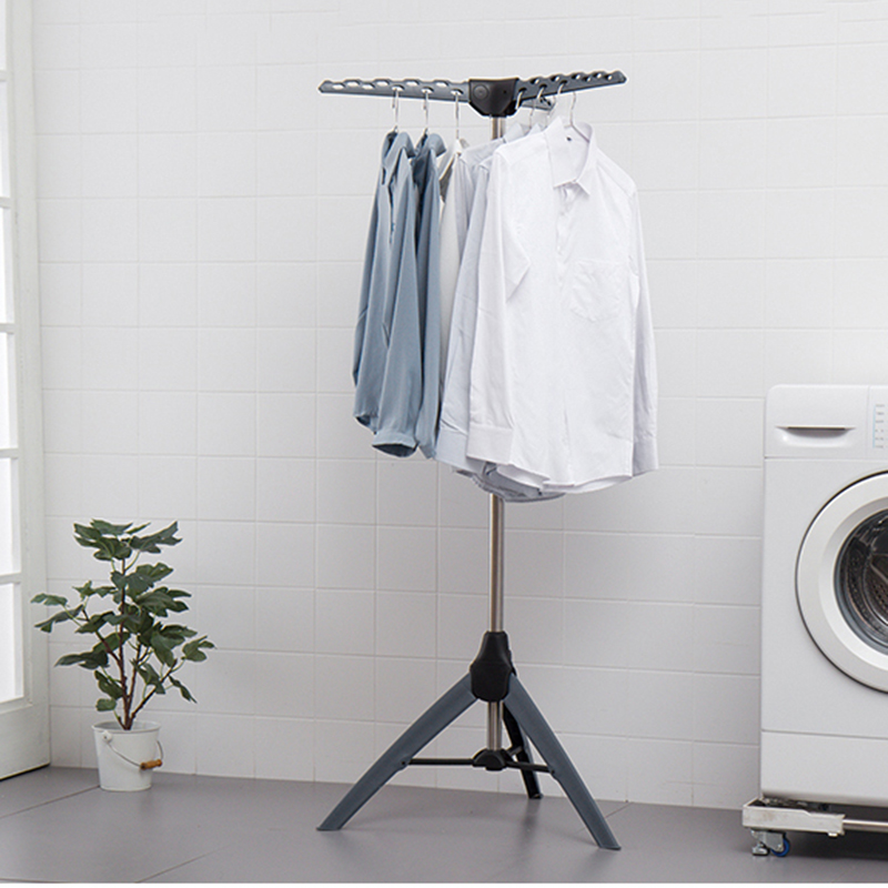 折叠落地晾衣架卧室衣帽架