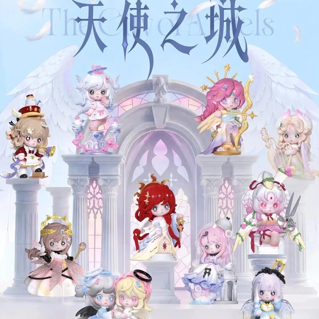 幽灵Keeno五代天使之城系列盲盒