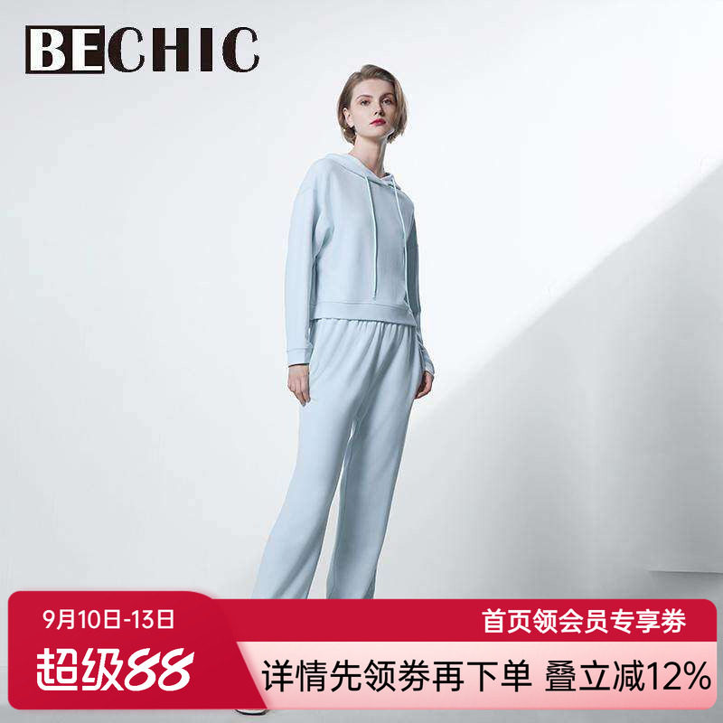BeChic居家时光连帽分身家居套装女舒适家居服BC46CR1
