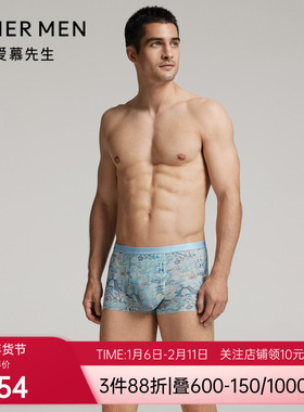 爱慕先生24AWUSPACE男士装腰平角裤NS23L402