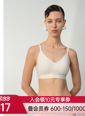 爱慕·CHUANG25春夏屏望4内衣女V领无钢圈中厚杯文胸CA171751