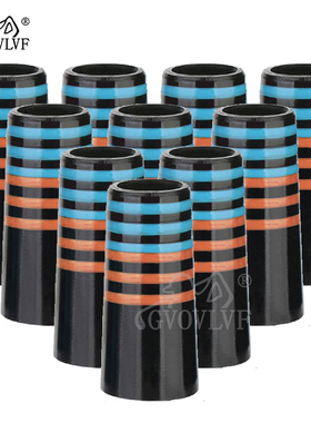 高尔夫球杆避震环胶套管适用铁杆0.355口径黑彩色塑料套球杆配件