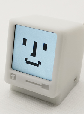 3CM创意手工ESP8266桌搭表情动画WIFI精准较时天气时钟 SD1-MJT