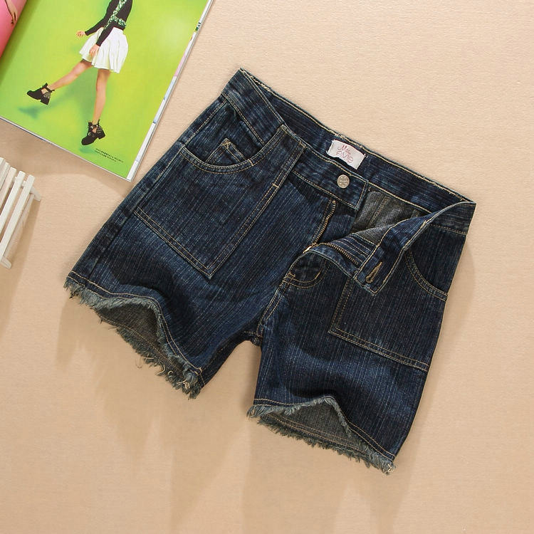 欧美品牌牛仔短裤热裤