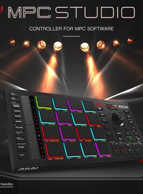 AKAI 雅家 MPC STUDIO II 2代 MIDI 专业鼓机打击垫控制器