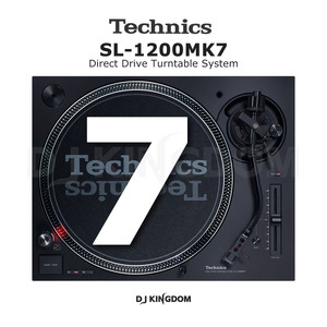 松下黑胶唱机 Technics SL-1210/1200mk7 专业DJ唱盘行货送唱针