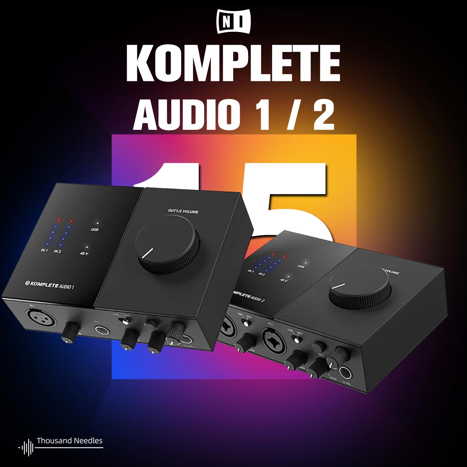 NI进2出音频接口混音录音