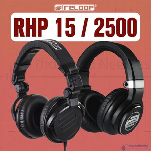 Reloop RHP-15/2500 坚固而灵活 全封闭监听耳机