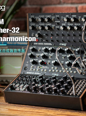MOOG Sound Studio DFAM/Mother-32/Subharmonicon 模拟合成器