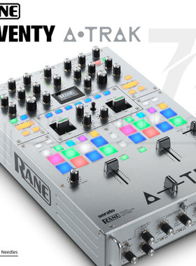 rane SEVENTY 莱恩70  A-Trak2路搓碟战斗混音台scratch送时间码