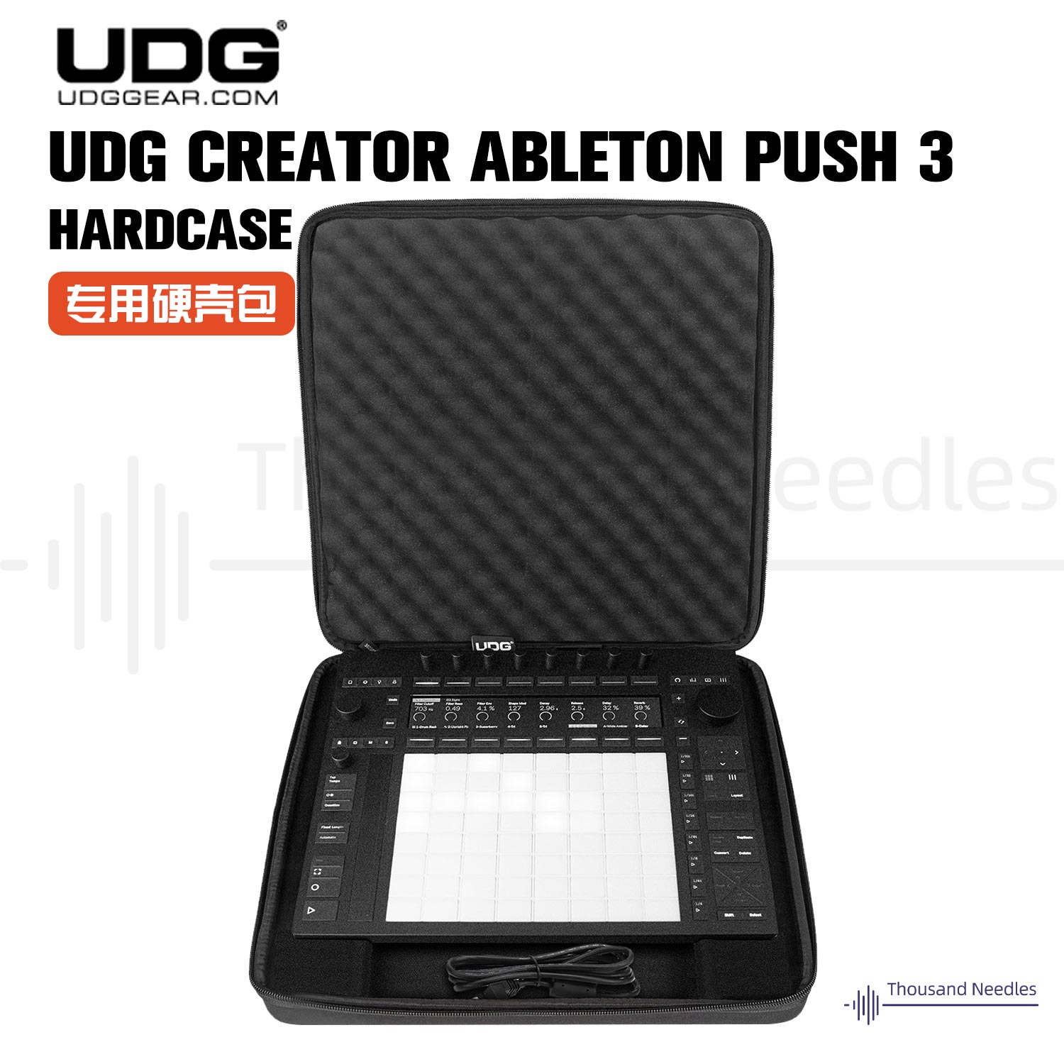 UDG Creator Ableton Push3 Hardcase专用硬壳收纳包 U8499BL-封面