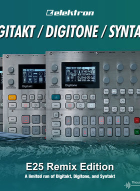 Elektron Digitakt Digitone Syntakt鼓机合成器采样编曲音乐制作