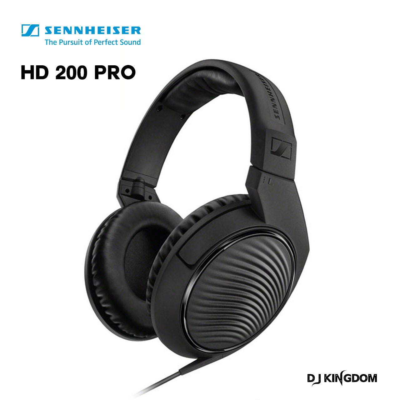 SENNHEISER/森海塞尔 HD200 PRO全封闭专业录音DJ监听耳机头戴 影音电器 游戏电竞头戴耳机 原图主图