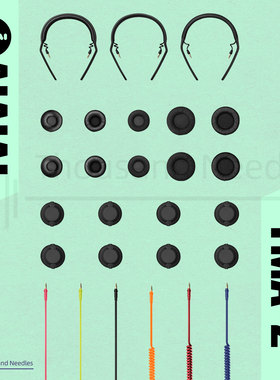 AIAIAI TMA-2 DJ/studio 耳机配件头梁耳罩线单元模块蓝牙