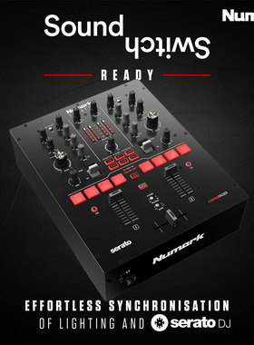 Numark Scratch 2路serato搓碟混音台带声卡dvs innofader