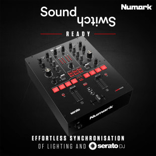 2路serato搓碟混音台带声卡dvs innofader Scratch Numark