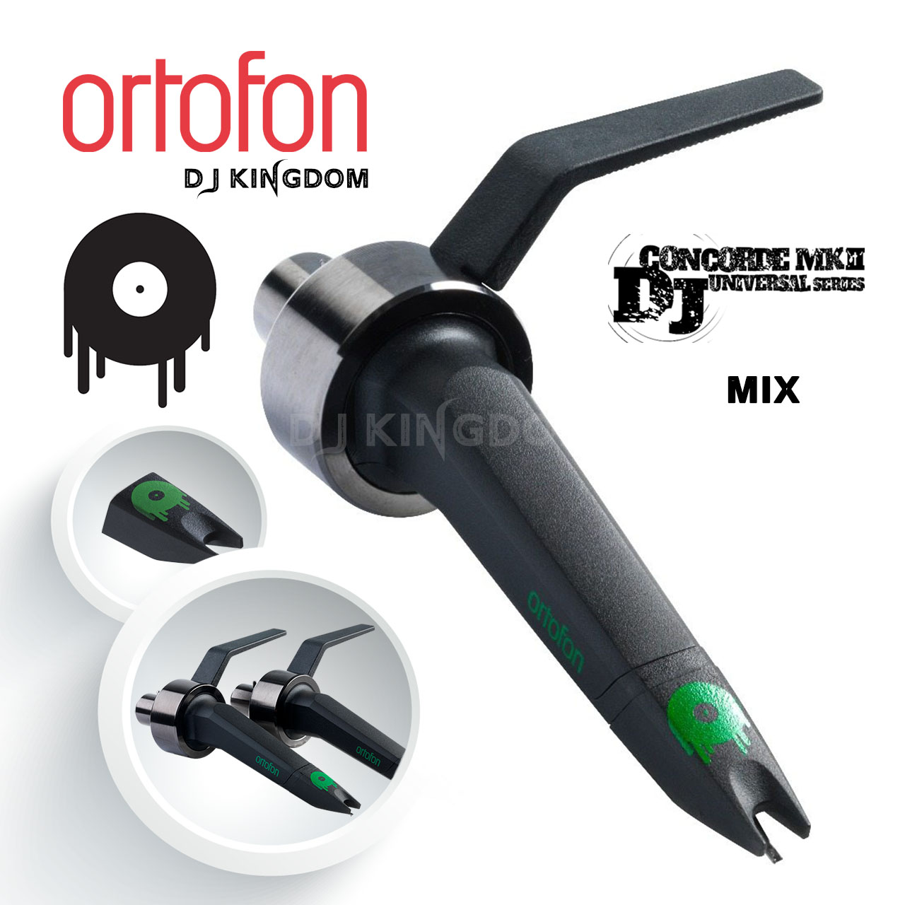 Ortofon 高度风 DJ唱针 mix mk2 新版 盒装 现货（备用针） 影音电器 打碟机 原图主图