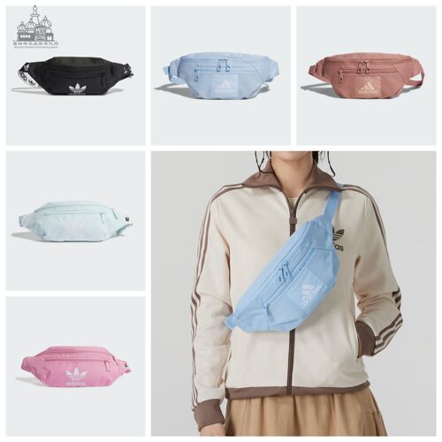 adidas涤纶腰包男女拍照超轻网红