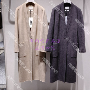 毛呢大衣2P0816210 2025冬装 吊牌5995 专柜正品 LESS女装