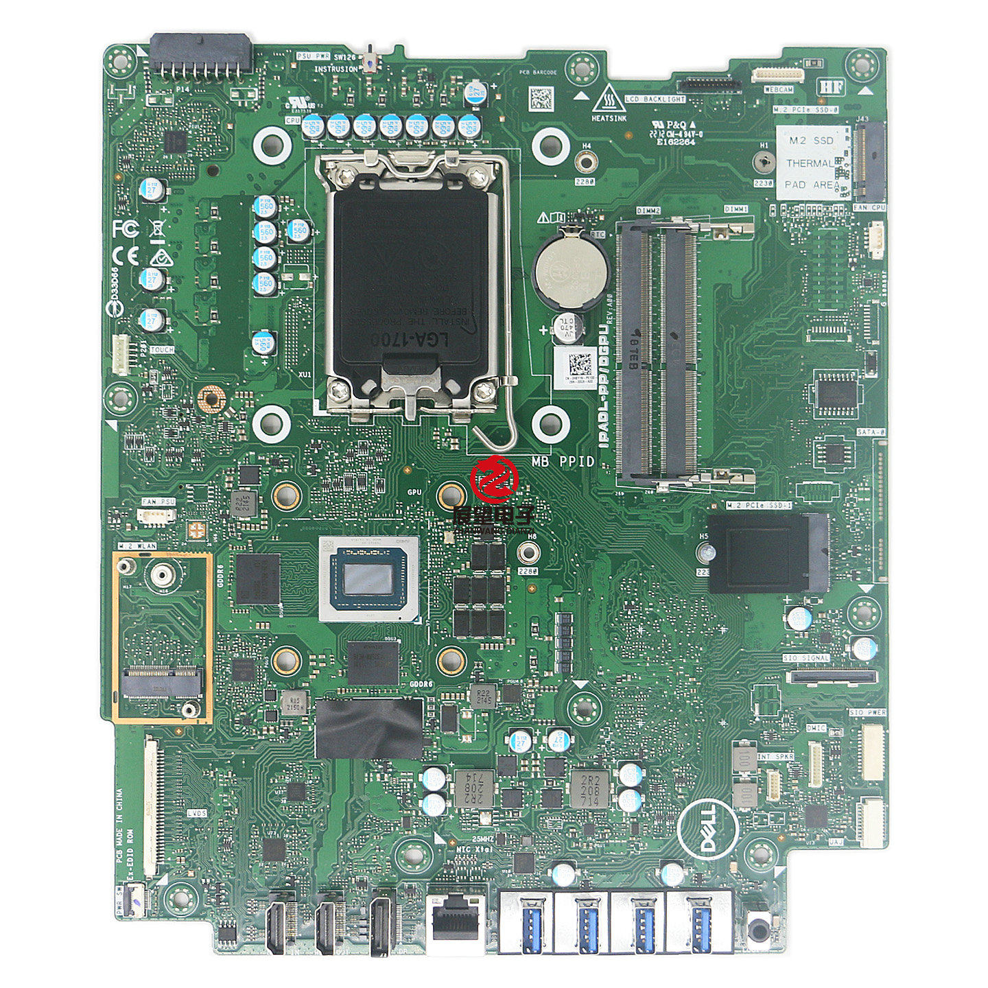 全新戴尔Optiplex 7400一体机主板IPADL-PP/DGPU H8Y1N YJKWN适用
