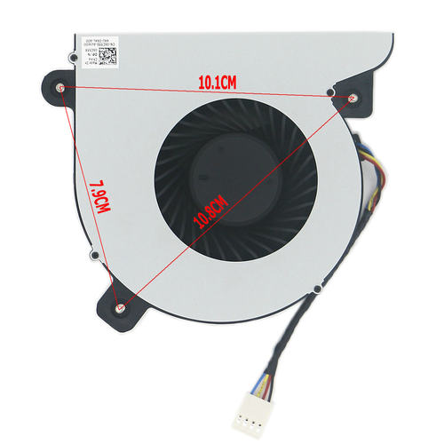 全新AVC涡轮风扇 BAZA1130B2UP002  4Pin CPU风扇 12V 1.5A