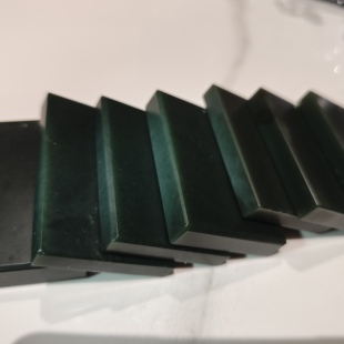 天然和田玉黑青平安无事牌青玉牌亚光玉质油润精工打磨捡漏无裂