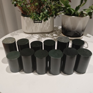 雕刻玉材和田玉高沓手镯芯黑青玉小把件手球镇纸玉材牌子挂件正品