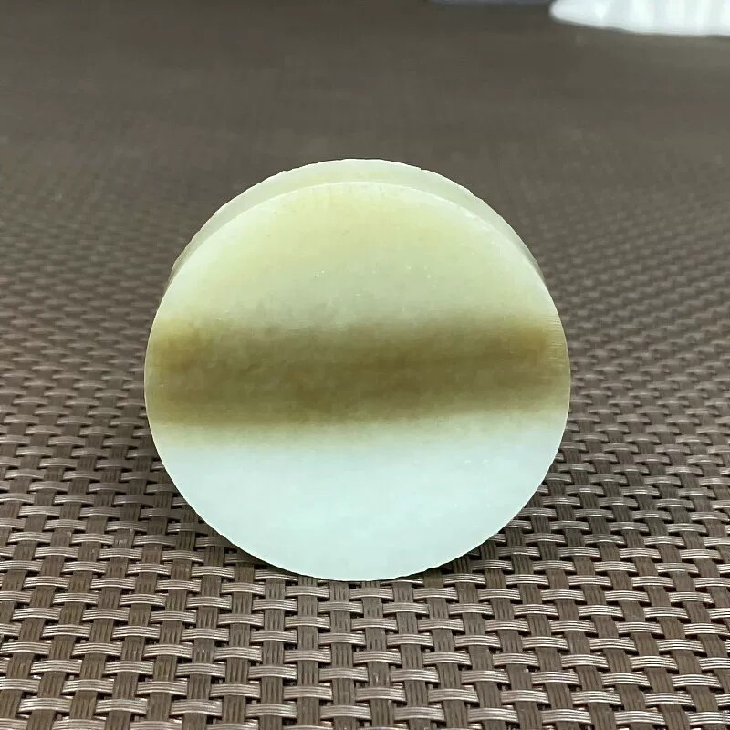 和田玉糖青玉圆牌吊坠山料手镯芯玉石原石平安扣珠子挂件促销G28