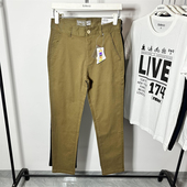 子百搭直筒美式 Baleno班尼路男士 宽松微弹修身 裤 休闲裤 青年纯时尚