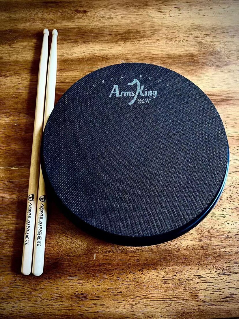 架子鼓真鼓哑鼓垫高弹低弹双面静音垫便携哑鼓